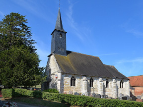 Village de Surville - Normandie : l'Eglise