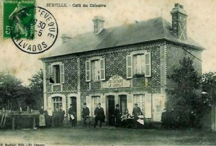 Village de Surville - Normandie : Café du Calvaire